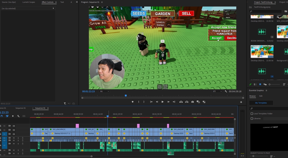 ตัดต่อวีดีโอ Adobe Premiere บริการตัดต่อวีดีโอมืออาชีพ