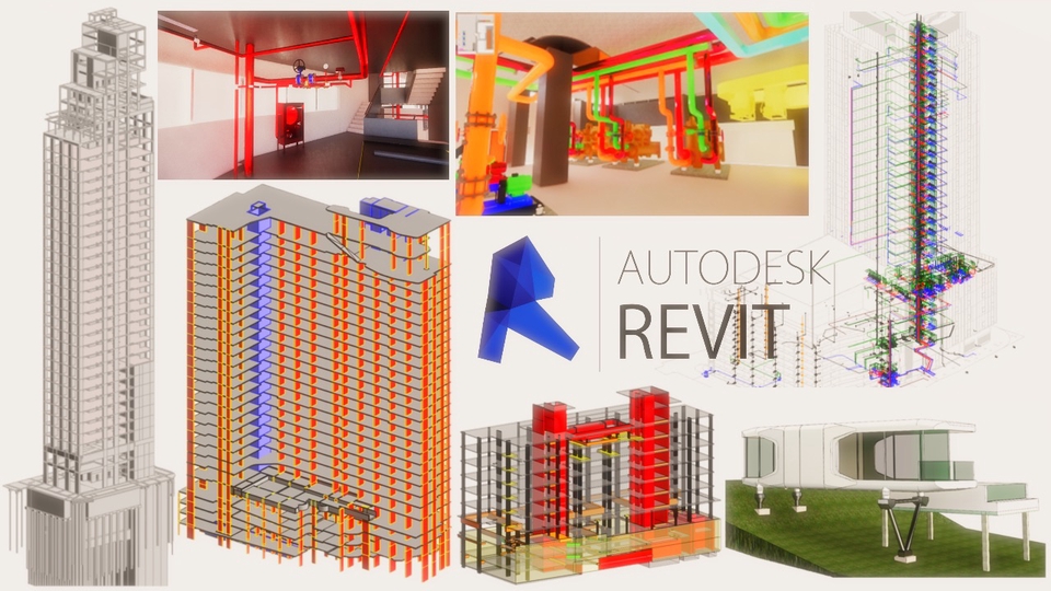 เขียนแบบสามมิติด้วยโปรแกรม Revit ทุกระบบ โครงสร้าง, สถาปัตย์ และงานระบบ สำหรับสิ่งปลูกสร้างทุกประเภท