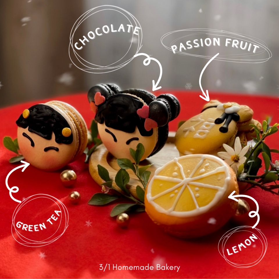 Lunar New Year Macarons❤️