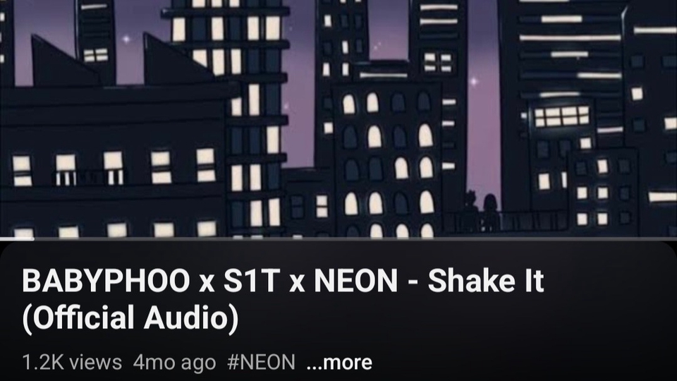 Mix & Master ในเพลง Shake It ของ BABYPHOO x S1T x NEON