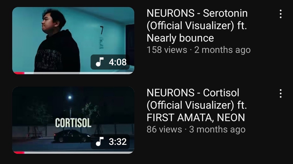 ผลงาน Produce และ Mix & Master เพลงของ NEURONS