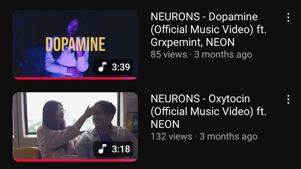 ผลงาน Produce และ Mix & Master เพลงของ NEURONS