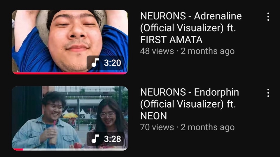 ผลงาน Produce และ Mix & Master เพลงของ NEURONS