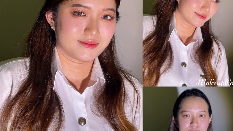 ช่างแต่งหน้า ช่างแต่งหน้ารับปริญญา เนรมิตลุคสวยใสด้วยเมคอัพสวยเป๊ะ แต่งหน้าเพื่อนเจ้าสาว รับปริญญา