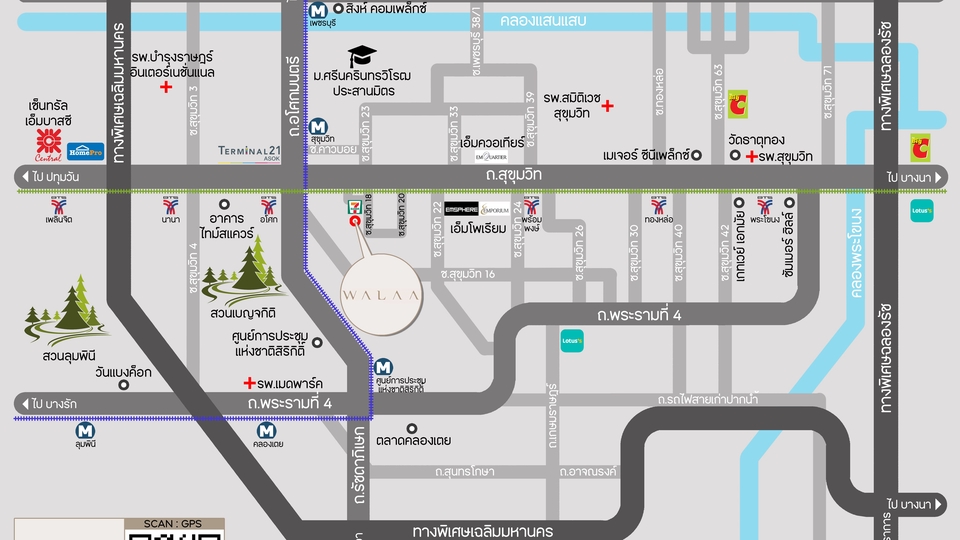 รับออกแบบแผนที่ 2D/3D แผนที่โดยสังเขป แผนที่กราฟฟิก