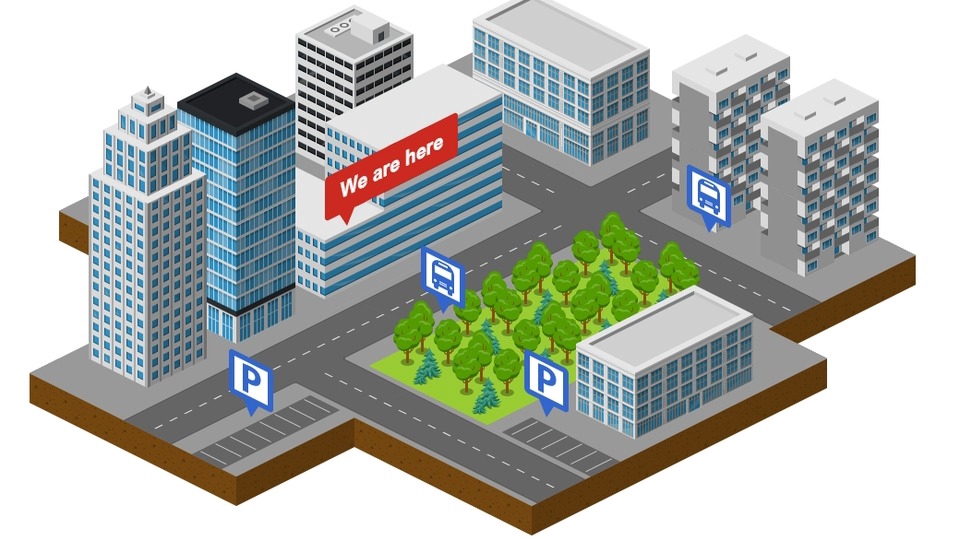 รับออกแบบแผนที่ 2D/3D แผนที่โดยสังเขป แผนที่กราฟฟิก