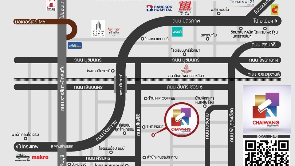 รับออกแบบแผนที่ 2D/3D แผนที่โดยสังเขป แผนที่กราฟฟิก