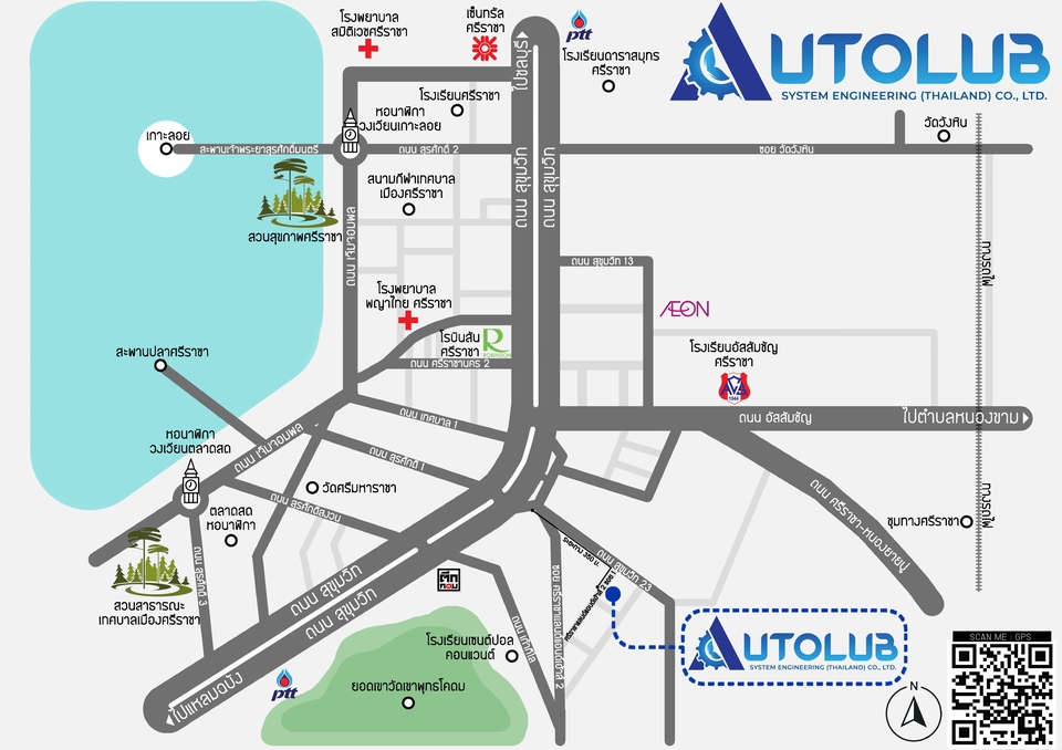 วาดแผนที่ - รับออกแบบแผนที่ 2D/3D แผนที่โดยสังเขป แผนที่กราฟฟิก แผนผังตลาด ผังโครงการ - 11