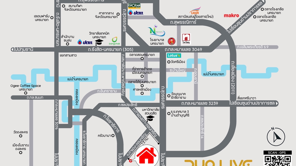 รับออกแบบแผนที่ 2D/3D แผนที่โดยสังเขป แผนที่กราฟฟิก