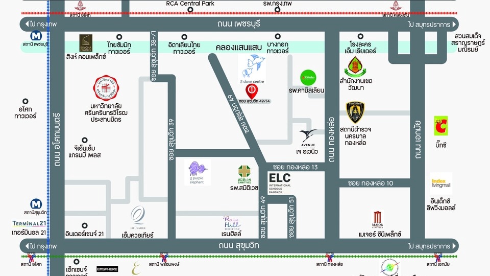 รับออกแบบแผนที่ 2D/3D แผนที่โดยสังเขป แผนที่กราฟฟิก