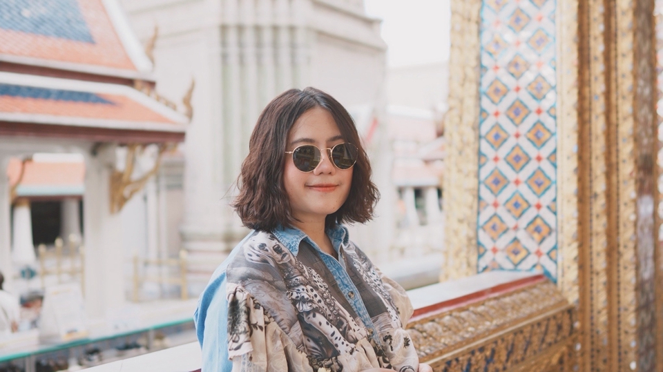 "งานเป็นเพื่อน" ไปวัดพระแก้ว สวดมนต์ ถ่ายรูปให้ได้