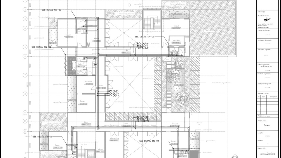 ออกแบบงานระบบสุขาภิบาล ประปา ท่อดับเพลิง