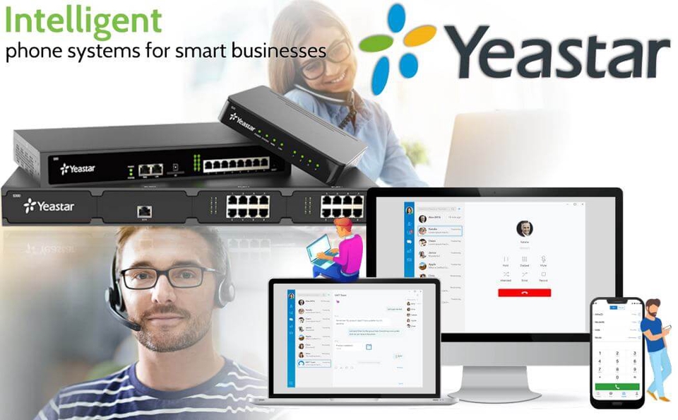 วางระบบเครือข่ายYealink ติดตั้งเซิร์ฟเวอร์ ระบบโทรศัพท์ธุรกิจ
