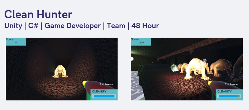 ผลงานเกมจาก Unity