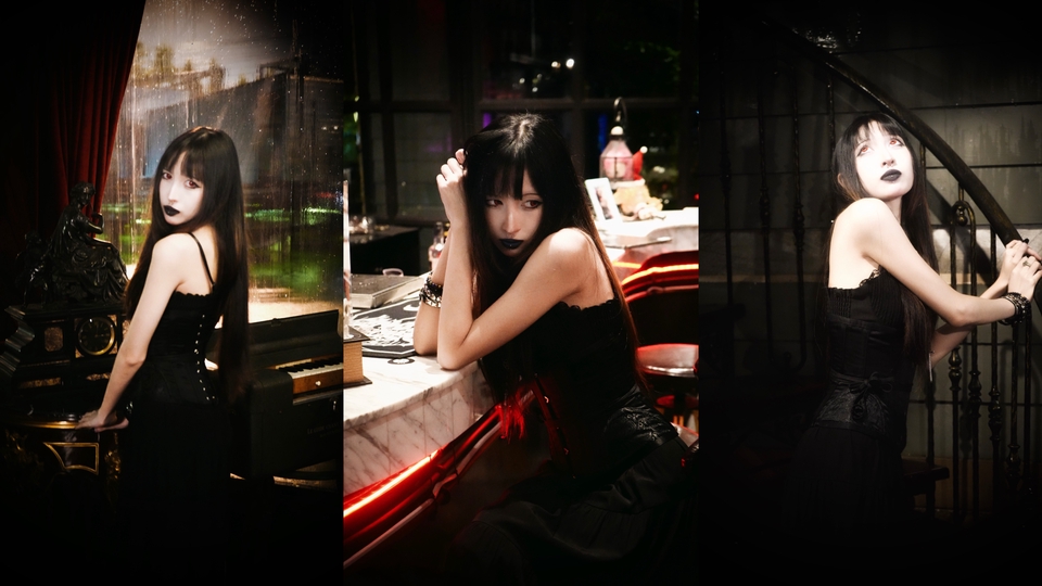 นางแบบถ่ายภาพ สไตล์โกธิค / gothic
