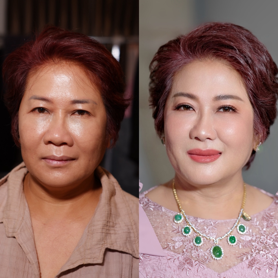 ช่างแต่งหน้าเจ้าสาว แต่งหน้าสวยหวาน เน้นความเป็นธรรมชาติ งานแต่งหน้าเจ้าสาวมืออาชีพ