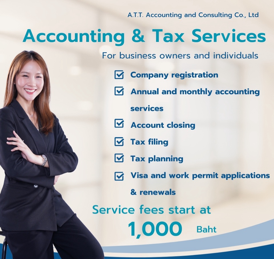 ทำบัญชีและยื่นภาษี - Accounting & Tax Services - 2