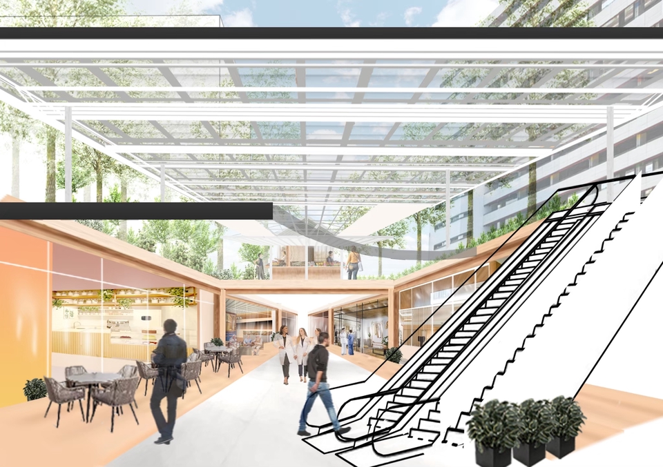 รูปตลาดใต้ดิน Photoshop 100%