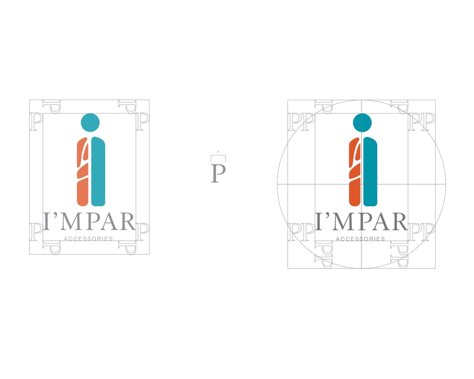 ออกแบบโลโก้CI I'M PAR Accessories