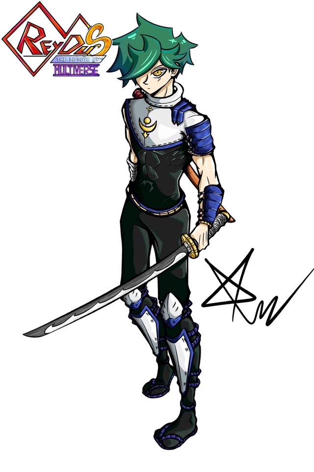 ออกแบบตัวละครสไตล์ญี่ปุ่น คาแรคเตอร์เกม วาดตัวละคร ReyDs multiverse