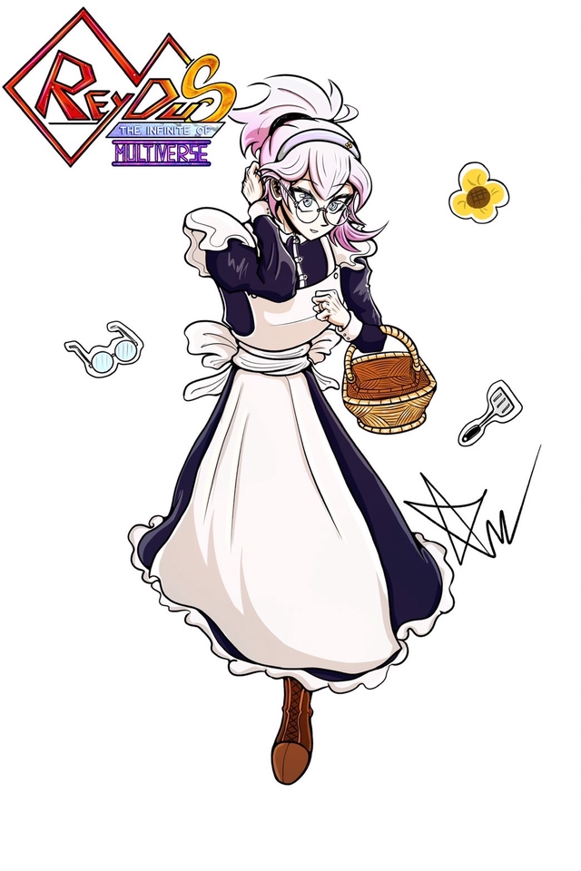 ออกแบบตัวละครอนิเมะสไตล์ญี่ปุ่นน่ารัก คาแรคเตอร์สาวใช้ วาดภาพประกอบ รับออกแบบตัวละคร