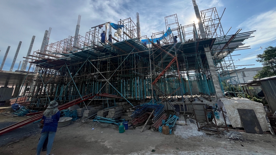 งานก่อสร้างอาคาร
