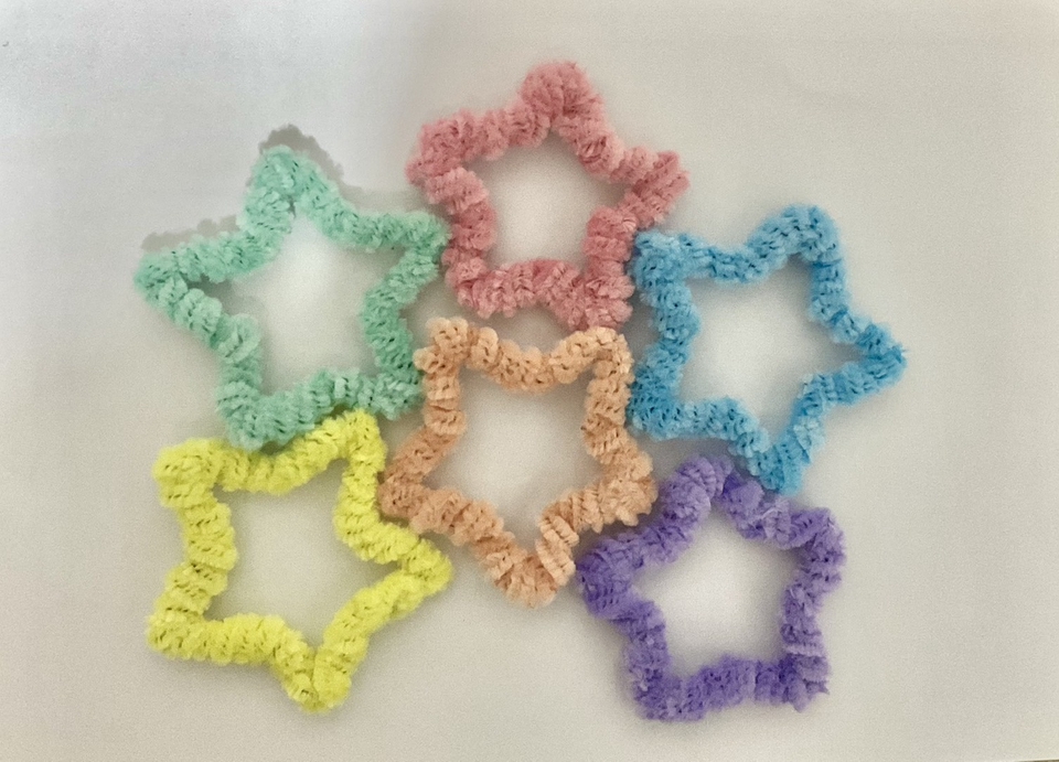 ทำของชำร่วย - งานประดิษฐ์ลวดกำมะหยี่DIY - 2