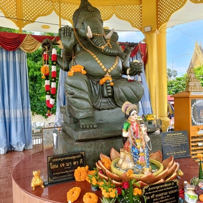 รับจ้างทำบุญไหว้พระ ทำบุญแก้ชง รูปปั้นพระพิฆเนศ