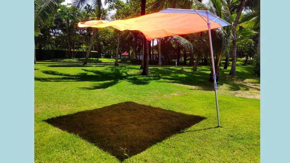 เช่าเต็นท์ - OEM Costamarino umbrella ORANGE (ร่มกันแดด) - 2