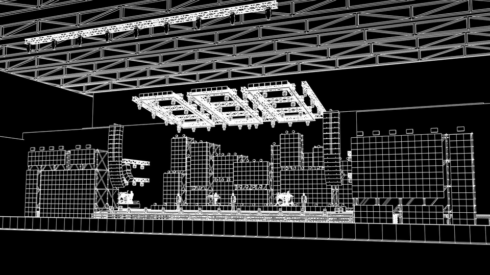 STAGE DESIGN FOR CONCERT / MUSIC FESTIVAL / EVENT
