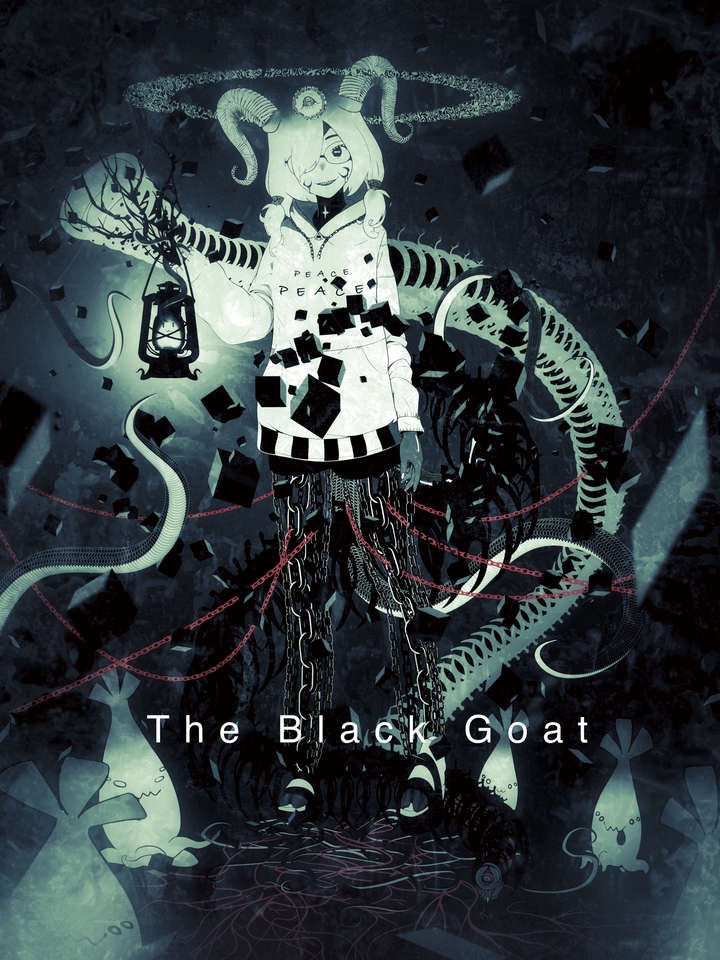 ออกแบบตัวละครสไตล์ญี่ปุ่น ตัวการ์ตูนมืดลึกลับ คาแรคเตอร์แฟนตาซี