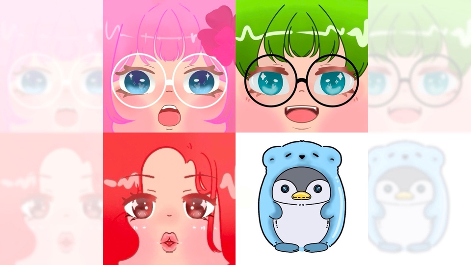 ออกแบบ character และรับวาดงานแฟนอาร์ตทั่วไป