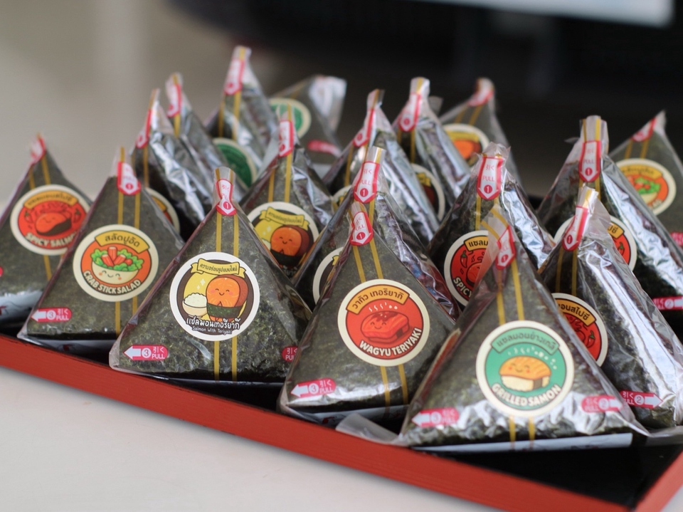 รับทำอาหารส่ง - รับทำโอนิกิริ ออกงานสัมมนา,งานจัดเลี้ยง/บริษัท หรืองานทำบุญต่างๆ - 5