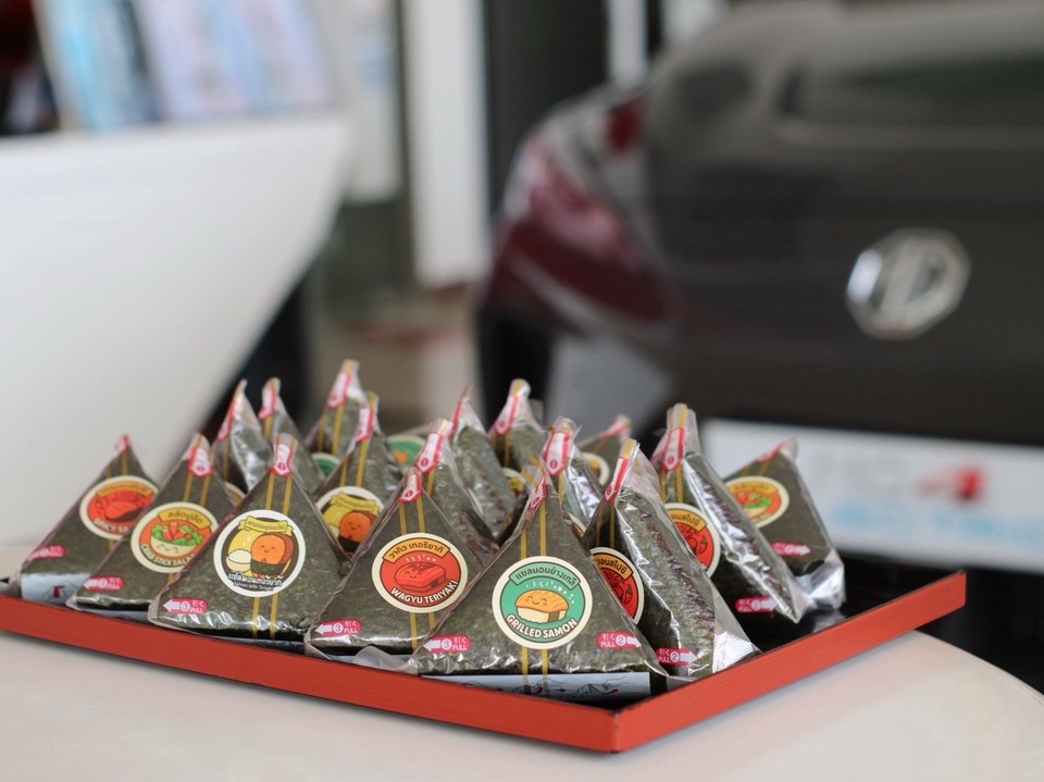 รับทำอาหารส่ง - รับทำโอนิกิริ ออกงานสัมมนา,งานจัดเลี้ยง/บริษัท หรืองานทำบุญต่างๆ - 6