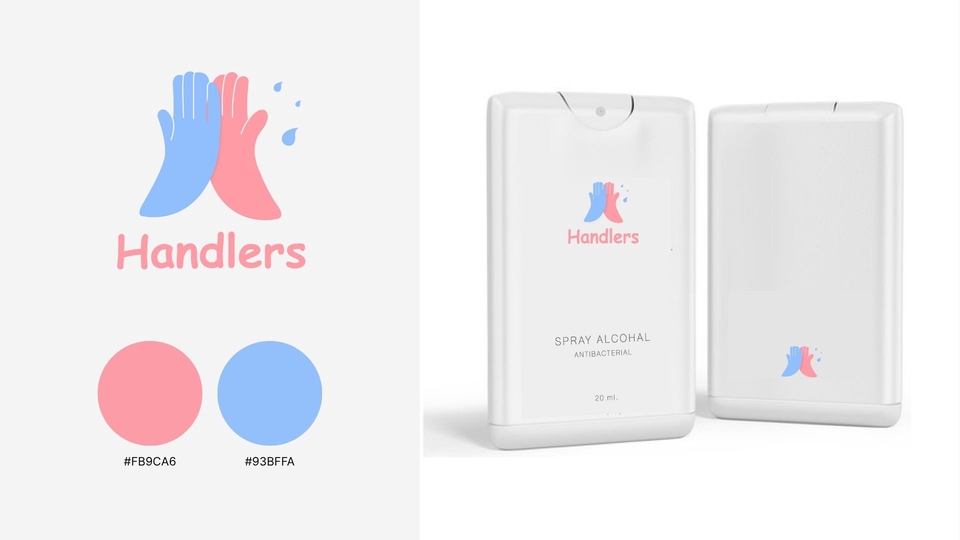 รับออกแบบโลโก้สวยหรูสไตล์มินิมอล  Handlers