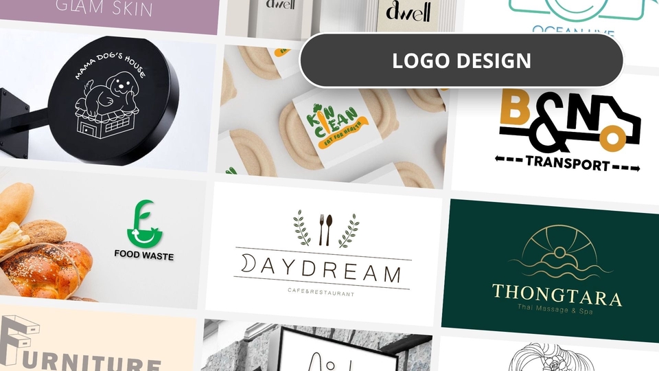 ออกแบบโลโก้ร้านค้าและธุรกิจ  ราคาประหยัด