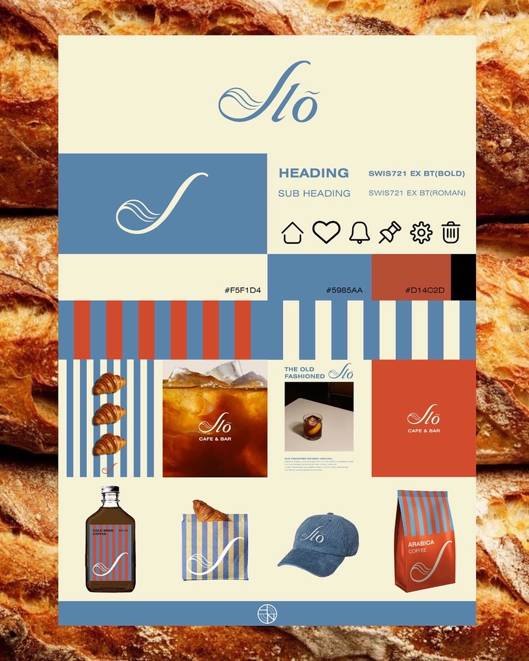 ออกแบบCIโลโก้และเอกสารแบรนด์Slo