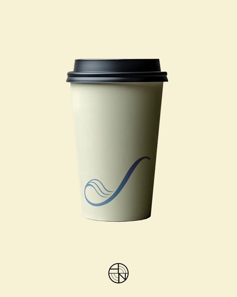 ออกแบบCorporate Identity กระดาษกาแฟ