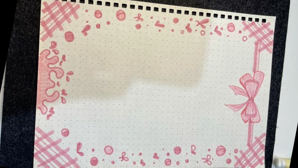 ใบงานนี้ออกแบบสไตล์น่ารัก