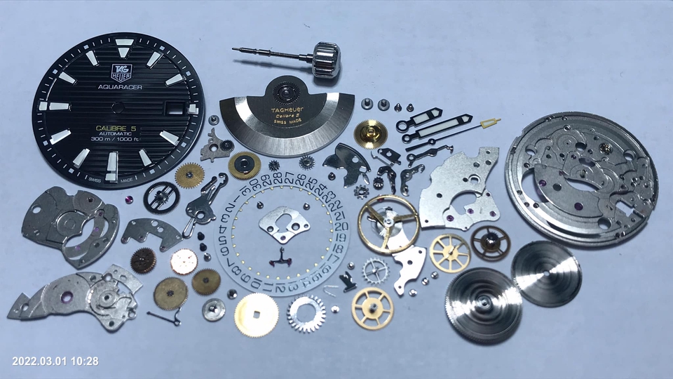 ซ่อมนาฬิกาTAG Heuer อะไหล่ นาฬิกาข้อมือ