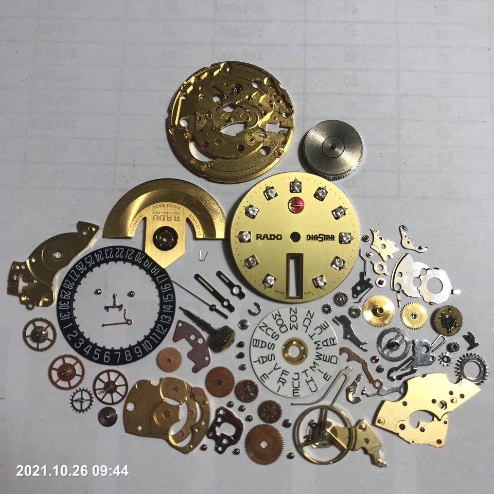 ซ่อมนาฬิกาRADO Diastar อะไหล่ นาฬิกาเก่า