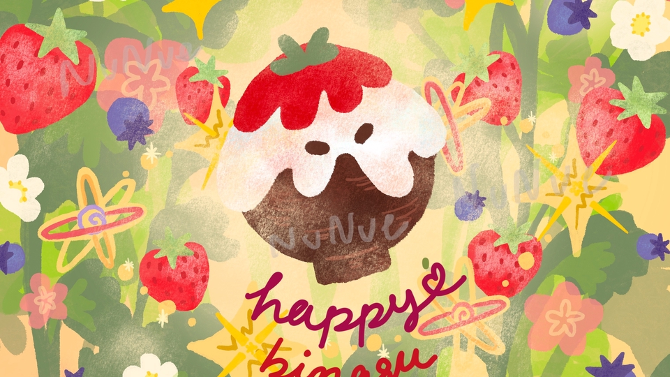 ภาพประกอบขนม bingsu