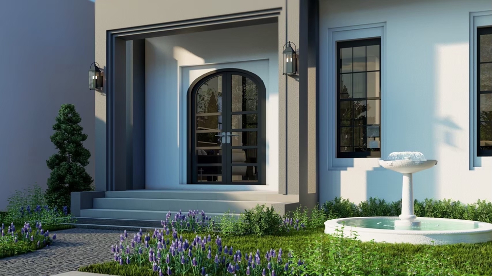 รับออกแบบบ้านสวยสไตล์โมเดิร์น พร้อมตกแต่งภายใน