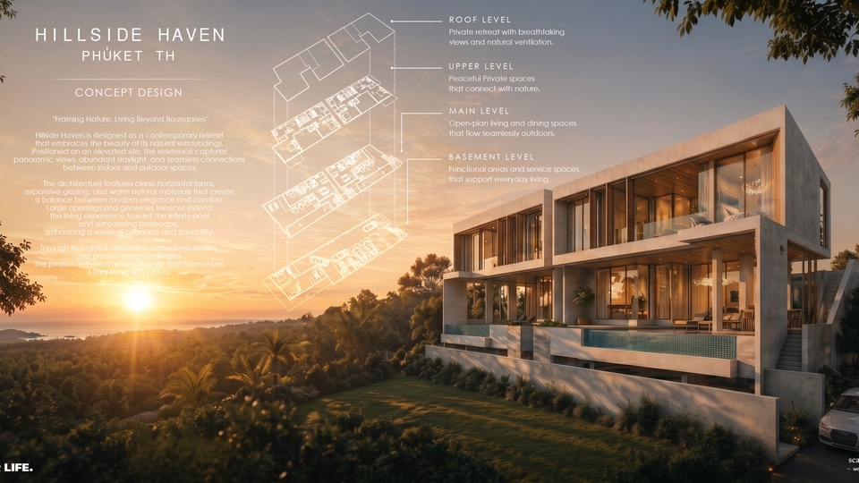 "Smart design for modern living."
(ดีไซน์ชาญฉลาดเพื่อการใช้ชีวิตสมัยใหม่)