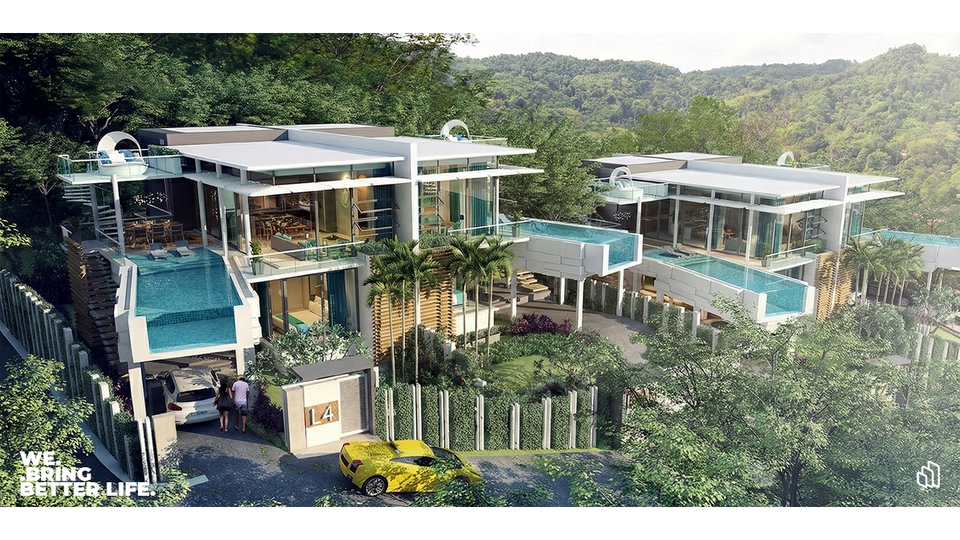 "Smart design for modern living."
(ดีไซน์ชาญฉลาดเพื่อการใช้ชีวิตสมัยใหม่)