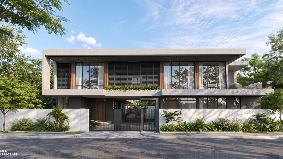 "Smart design for modern living."
(ดีไซน์ชาญฉลาดเพื่อการใช้ชีวิตสมัยใหม่)