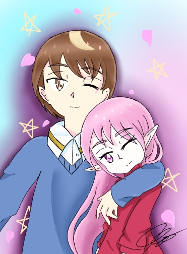 ออกแบบตัวละครอนิเมะคู่รัก สไตล์ญี่ปุ่นน่ารัก  วาดตัวการ์ตูน  ออกแบบคาแรคเตอร์