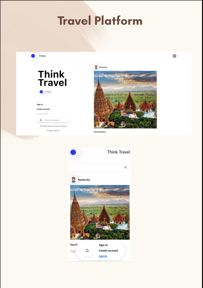 รับทำเว็บไซต์ท่องเที่ยว ออกแบบเว็บจองโรงแรม เว็บไซต์สำเร็จรูป