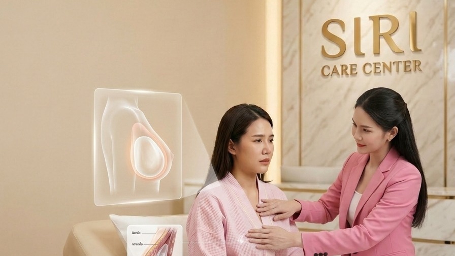 นวด - Siri care center : นวดแก้พังผืดซิลิโคน 60 นาที ศรีนครินทร์ 40 - 2