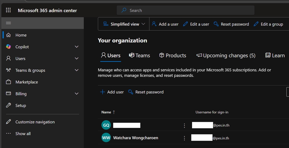 รับติดตั้งเซิร์ฟเวอร์และวางระบบเครือข่ายMicrosoft 365